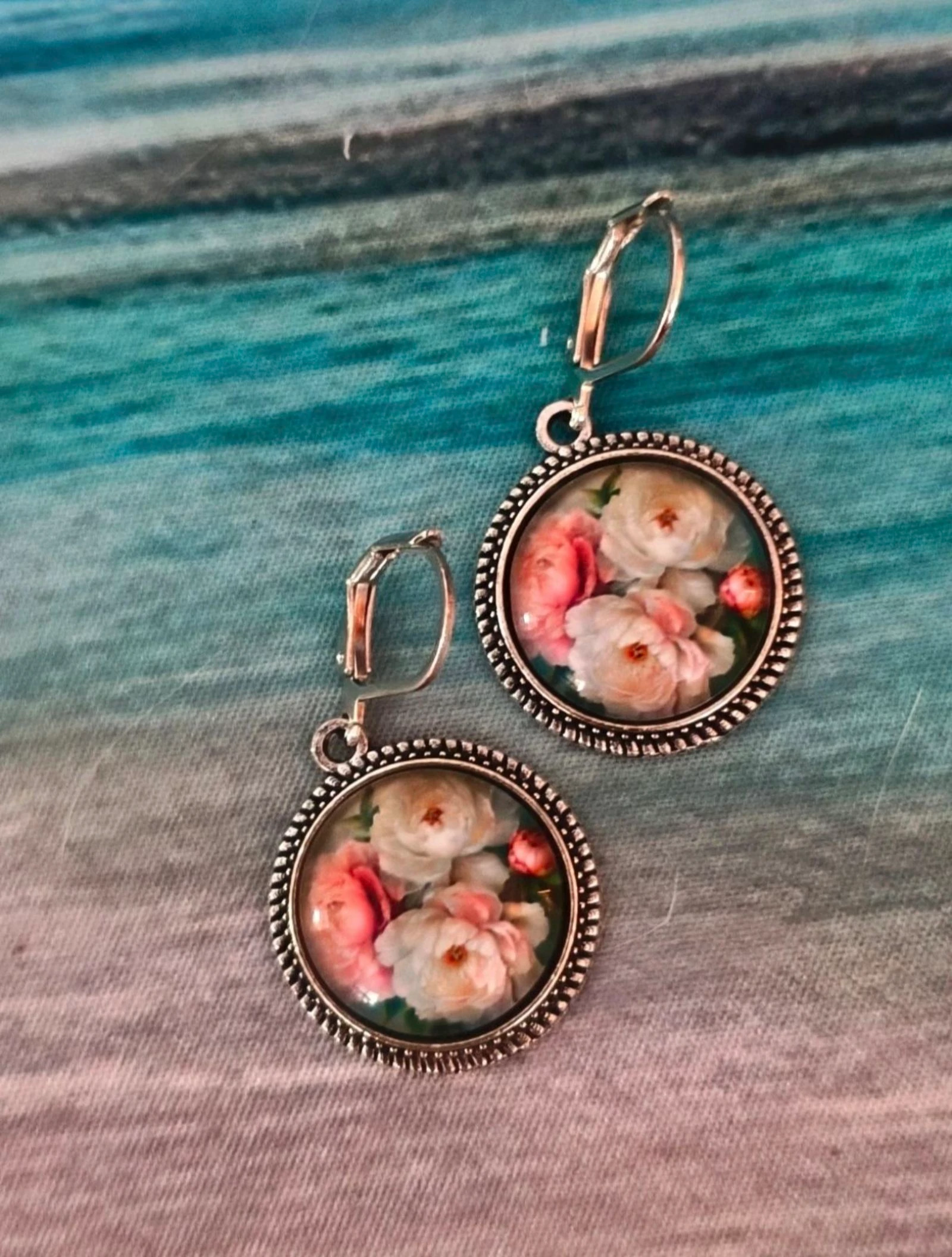 Brincos vintage flores TBE – photo 5